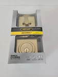 Defiant Deadbolt 1007 789 924 Single Cylinder Satin Brass Finish. Fixed Price $23.99.