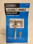 Everbilt Locking T-handle Garage Door Hardware 5/16" X 4" With Keys 503 425. Fixed Price $8.49.