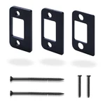 Mosecyou Standard Door Strike Spacer Shim Plates, 1 Pack, Matte Black. Fixed Price $17.35.