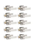 Tinewa 10 Pack Privacy Square Brushed Nickel Door Handles Interior, Keyless D.... Fixed Price $132.37.