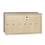 Salsbury Recessed Mounted Vertical Mailbox For Use With Usps Lock 6 Doors. Fixed Price $730.69.