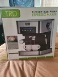 Tru Touch Screen Espresso Maker Machine Model CM-6863. Fixed Price $80.00.