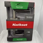 New Kwikset 91540-010 Milan Satin Nickel Passage Hall/closet Door Lever Handle. Fixed Price $22.99.