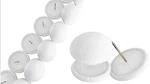 Duvetdots Beige Keyless Clips, No Needed. Pack Of 8 Egyptian Cotton.... Fixed Price $17.16.