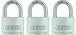 Abus 64TI/40 Titalium Aluminum Alloy Padlock, Keyed Alike With Nano. Fixed Price $34.39.
