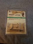 Vintage Belwith Night Latch Deadbolt Brass, Pin (1105) Fs. Fixed Price $12.00.