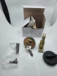 Doormerica Single Deadbolt 1-3/4" US1 SC4/KD Keying DB251BLK. Fixed Price $19.99.