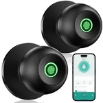 Lukyamzn Smart Biometric Fingerprint Door Knob Black. Fixed Price $225.67.