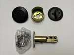 Kwikset 667-11P Rcal Rcs V1 Venetian Bronze One Sided Deadbolt W/back Plate. Fixed Price $13.99.