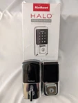 Kwikset Halo Wi-fi Smart Lock Touchscreen Deadbolt Keyless Entry Chrome 99390-00. Fixed Price $85.00.