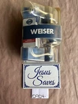 Weiser Entry Handle 9GLC5350-002 Smart Key Satin Nickel A115K3 Kw Ms 6LR1. Fixed Price $25.00.