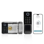 Smart Latch Double Gate Lock, Electronic For Outdoor Fence, Waterp.... Fixed Price $180.46.