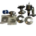 Schlage Door Knob Interior Locking Bed Bath F605-248 Satin Nickel Unused Box. Fixed Price $14.45.