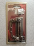 Hillman Hardware Essentials Antique Brass Finish Door Chain Piece - 851212. Fixed Price $15.00.