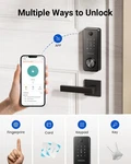 Proscenic L60 Smart Lock Zinc Alloy IPX5 Weatherproof Fingerprint Keyless. Fixed Price $80.00.