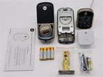 Yale Security Deadbolt Touchscreen Keypad Smart Lock Satin Nickel YRD256-NR-619. Fixed Price $99.99.