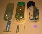 Needs Work Schlage BE468 Z-wave Zwave Keypad Deadbolt Lock 24529380. Fixed Price $45.00.