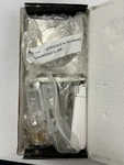 Karcher Design UEDBA73 Single Cylinder Deadbolt Satin Polished Stainless New. Fixed Price $99.00.
