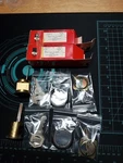 2 Pc Lsda 6 Pin E033 Bronze Rim Cylinders Both Keyed Alike. Nos. LOT9874. Fixed Price $24.00.