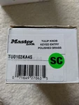 Master Door Lockset TU0103KA4S (schlage) Polished Brass Finish. Fixed Price $10.00.