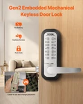 Mechanical Keyless Entry Lock, For Home Office Outdoor Fence Garage Yard. Fixed Price $61.69.