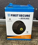 Schlage PD60716 First Secure Keyed Entry Lock Aged Bronze With Keys 830170. Fixed Price $9.49.