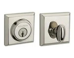 Baldwin Reserve SCTSD141 Single Cylinder Deadbolt, Brass, Bright Nickel. Fixed Price $41.95.