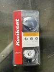 Kwikset Single Cylinder Deadbolt Door Lock Satin Chrome New. Fixed Price $17.00.