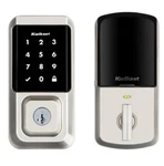 Kwikset Halo Touchscreen Wi-fi Enabled Smart Lock Satin Nickel. Fixed Price $96.00.