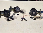 3 Defiant Deadbolts (keyed-alike) Oiled Bronze Finish Opened Packaging. Fixed Price $14.95.
