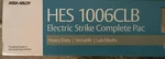 New Sealed Hes Electric Strike C/w Faceplate 1006CLB-12/24D-630. Fixed Price $199.59.