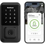 Kwikset Halo Matte Black Touchscreen Wifi Keypad Electronic Single-cylinder Smar. Fixed Price $160.00.