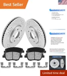 Anpulsero Front Brake Kit For Hyundai Sonata & Kia Optima - 300MM Geomet Coated. Fixed Price $193.99.