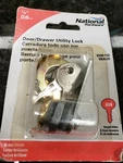 National Hardware VKA825 Series N239-152 Drawer Utility Lock 1/4 604 Keyed Alike. Fixed Price $9.99.