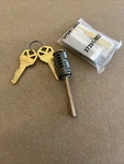 Kwikset Gold Deadbolt Cylinder Replacement With Smartkey Security 215794. Fixed Price $19.00.
