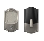 *1-SET* Schlage Encode Smart Wi-fi Deadbolt Camelot Satin Nickle BE489WB 619. Fixed Price $269.99.