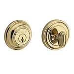 Baldwin SCTRD003S Reserve Single Cylinder Traditional Round Deadbolt With Smartk. Fixed Price $118.37.