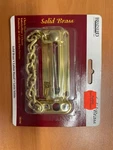 Chain Door Guard - Solid Brass Brainerd 583XC. Fixed Price $9.25.