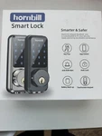 Hornbill Smart Lock Black New In Box Model Hbus-md-blk. Fixed Price $49.00.