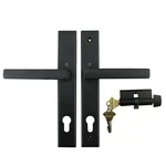 Hoppe Dallas Contemporary Lever Handle, Keyed Matte Black. Fixed Price $338.99.