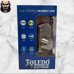 New Toledo CV180E-US15 Electronic Deadbolt Lock Keypad Remote Satin Nickel. Fixed Price $78.99.