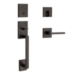 Kwikset San Clemente Entry Handleset Deadbolt Venetian Bronze Smartkey. Fixed Price $86.20.