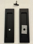Baldwin PD005.190.PRIV Santa Monica Privacy Pocket Door Lock Parts/read Black. Fixed Price $107.99.