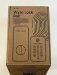 Wyze Black Fingerprint Keypad Auto-lock Smart Deadbolt Bluetooth. Fixed Price $45.00.