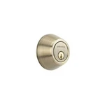 Gate House Antique Brass Finish Double Cylinder Deadbolt Keyed ALIKE-0118016. Fixed Price $19.95.
