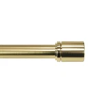 Better Homes & Gardens 1" Brass Finish Cylinder Single Curtain Rod 42" To 120". Fixed Price $70.63.