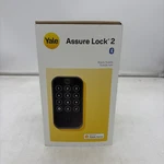 New Yale Assure Lock Touchscreen Deadbolt YRD420-BLE-BSP Black Suede. Fixed Price $90.00.