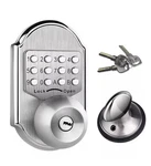 Keyless Mechanical Deadbolt Door Lock Digital Code Entry Keypad Stainless Steel. Fixed Price $43.17.