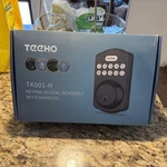Teeho Keypad Digital Deadbolt With Handles TK001-H Oil Rubbed Bronze Free Ship. Fixed Price $27.99.