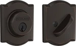 Schlage Single Cylinder Keyed Entry Grade 1 Deadbolt, B60N Cam. Fixed Price $22.99.